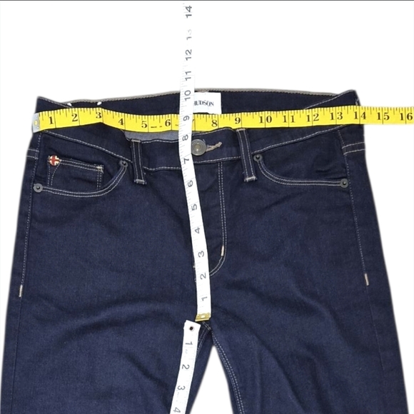 Hudson Nico Mid-Rise Super Skinny Jean Obscurity Size 26 - Picture 9 of 15